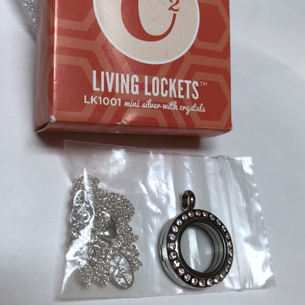 Origami Owl mini locket and chain